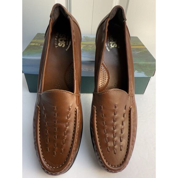 SAS Shoes Women's "Weave" Size 10‎ N, Chestnut NWB - Picture 5 of 14